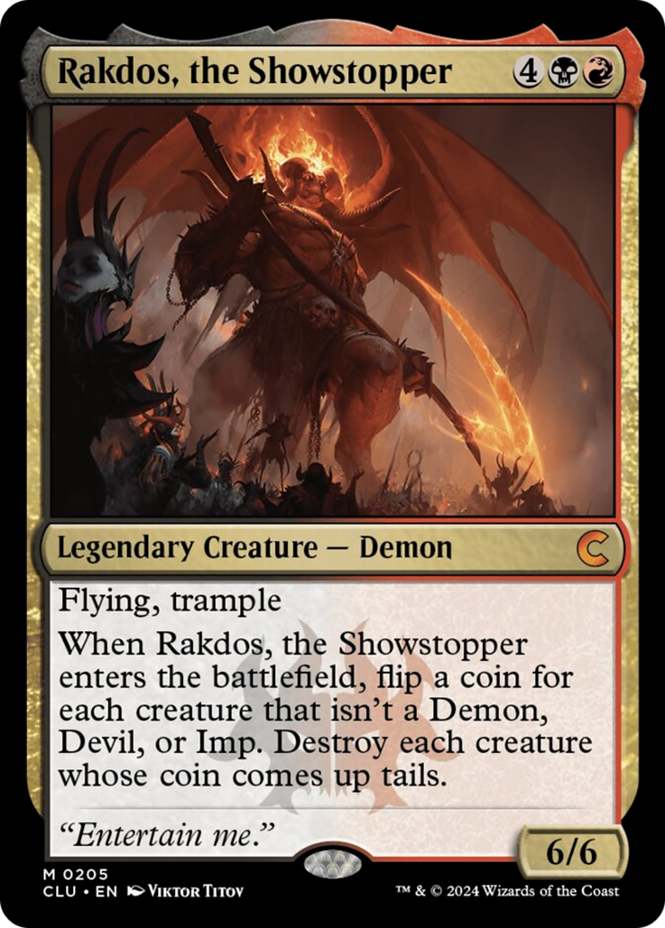 Rakdos, the Showstopper [Ravnica: Clue Edition] | Card Merchant Takapuna