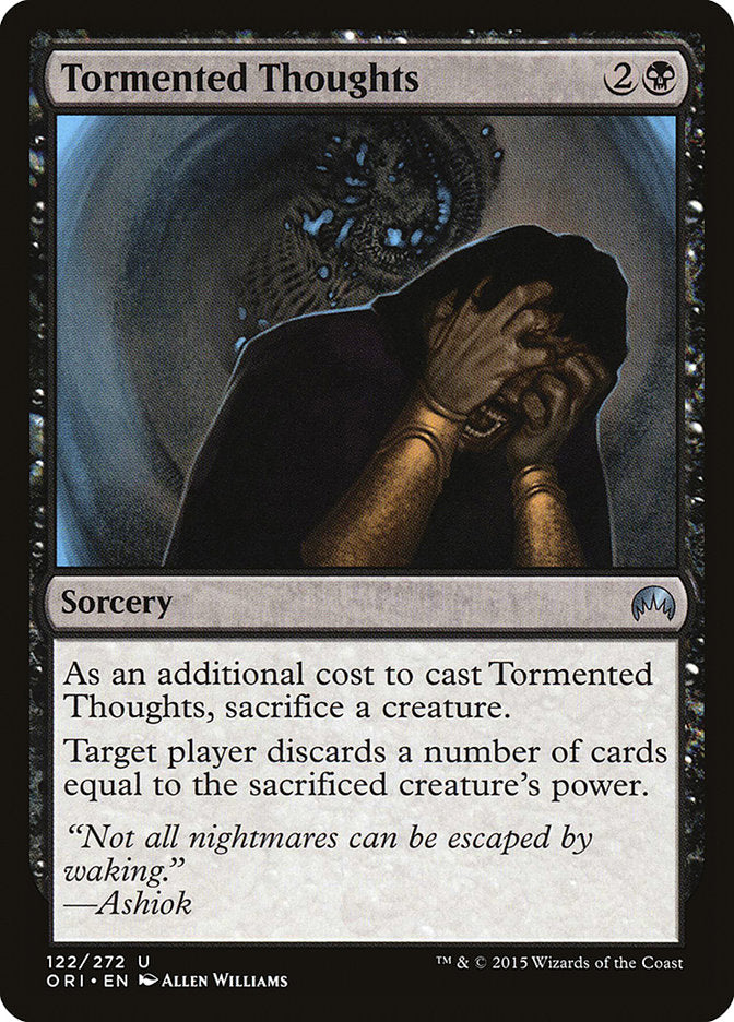 Tormented Thoughts [Magic Origins] | Card Merchant Takapuna