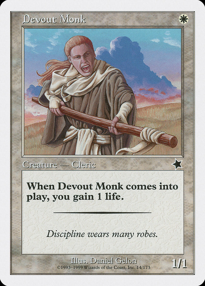 Devout Monk [Starter 1999] | Card Merchant Takapuna