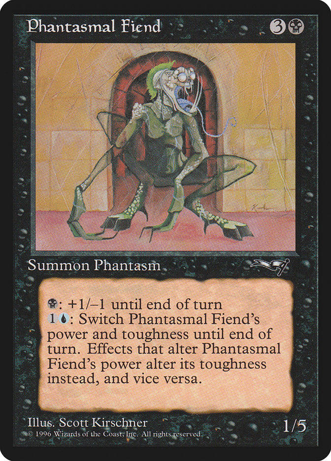 Phantasmal Fiend (Standing) [Alliances] | Card Merchant Takapuna