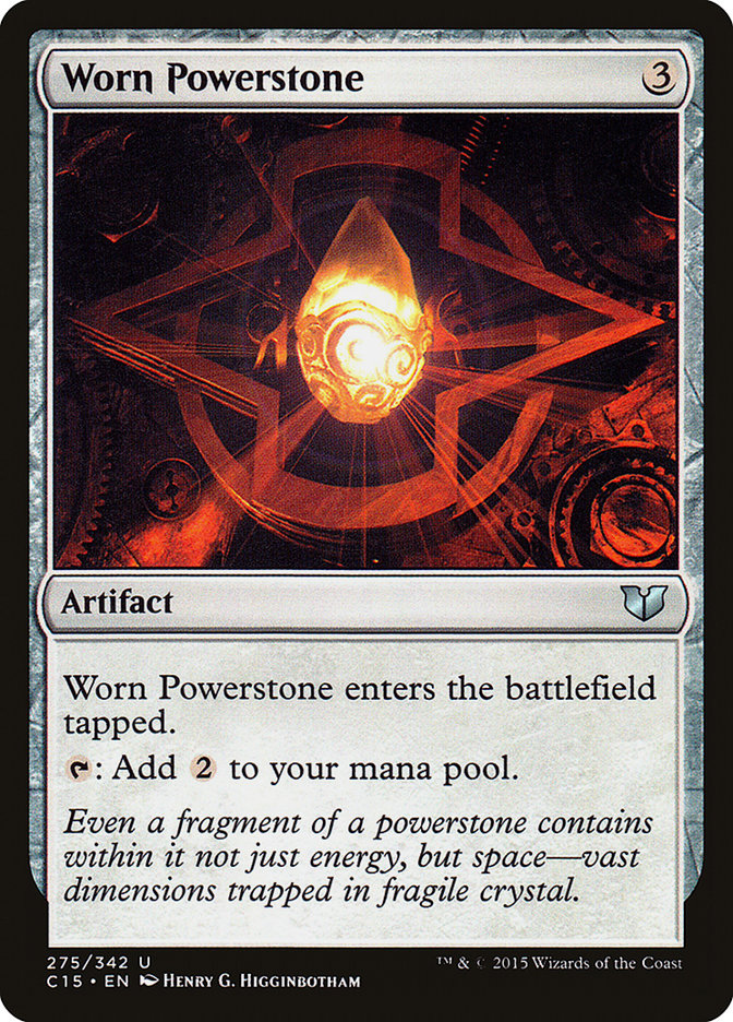 Worn Powerstone [Commander 2015] | Card Merchant Takapuna