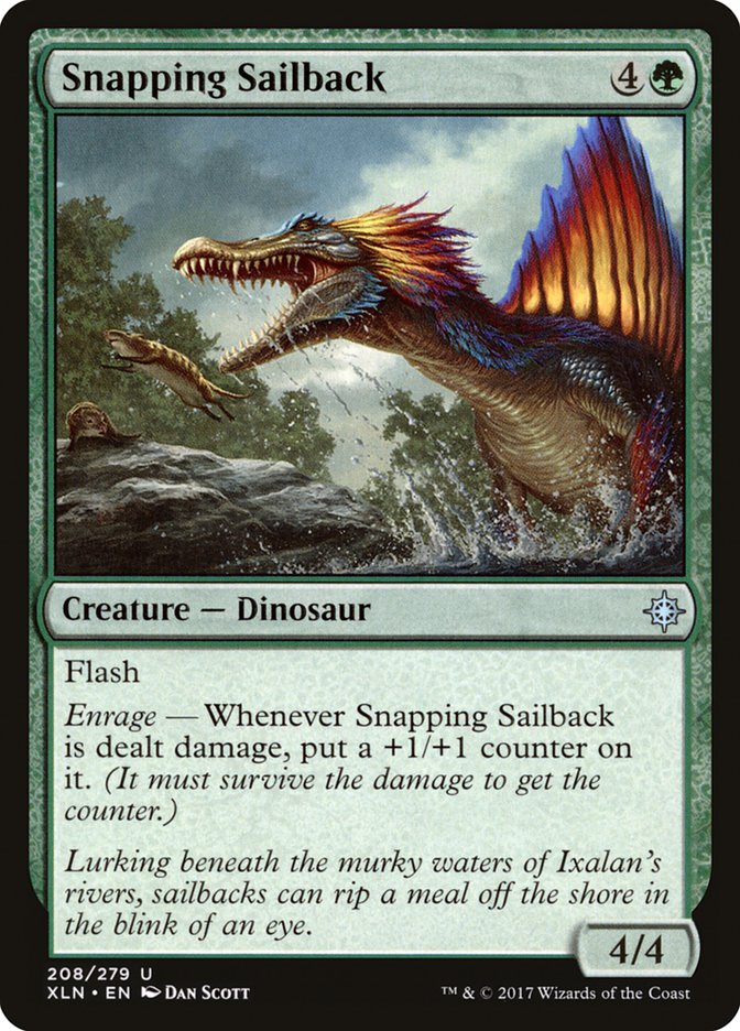 Snapping Sailback [Ixalan] | Card Merchant Takapuna