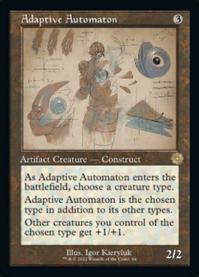 Adaptive Automaton (Retro Schematic) [The Brothers' War Retro Artifacts] | Card Merchant Takapuna