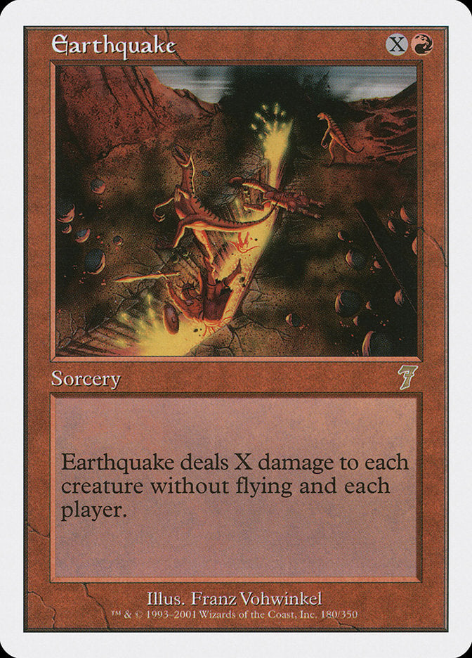 Earthquake [Seventh Edition] | Card Merchant Takapuna