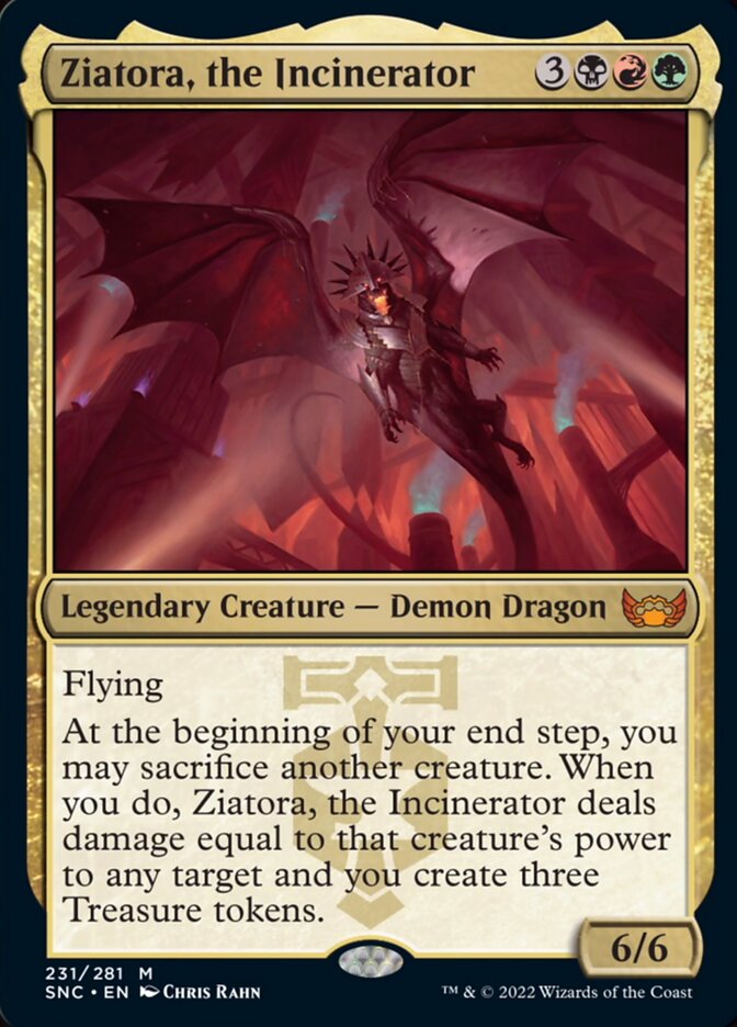 Ziatora, the Incinerator [Streets of New Capenna] | Card Merchant Takapuna