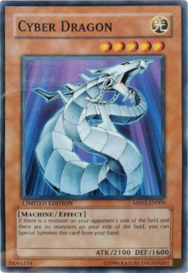 Cyber Dragon [MF03-EN010] Parallel Rare | Card Merchant Takapuna