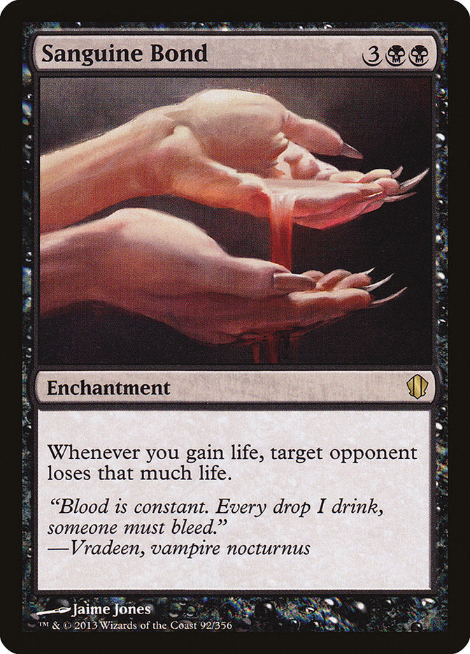 Sanguine Bond [Commander 2013] | Card Merchant Takapuna