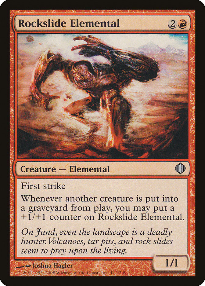 Rockslide Elemental [Shards of Alara] | Card Merchant Takapuna