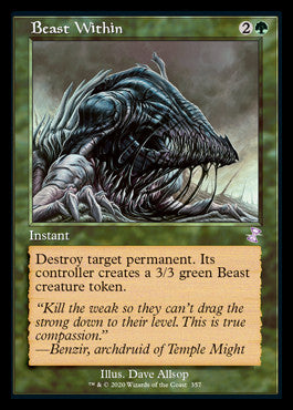 Beast Within (Timeshifted) [Time Spiral Remastered] | Card Merchant Takapuna