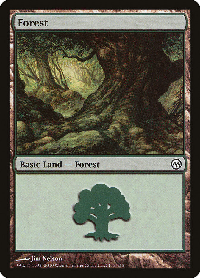 Forest (113) [Duels of the Planeswalkers] | Card Merchant Takapuna