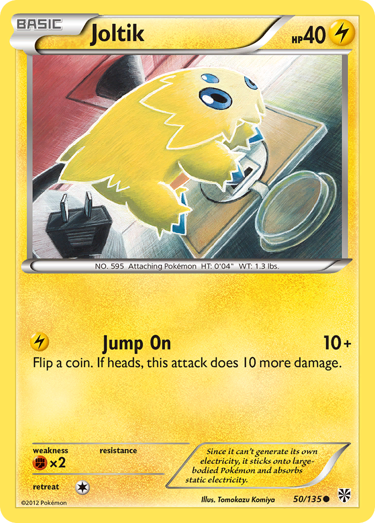 Joltik (50/135) [Black & White: Plasma Storm] | Card Merchant Takapuna