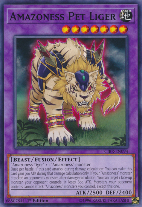 Amazoness Pet Liger [CIBR-EN094] Common | Card Merchant Takapuna