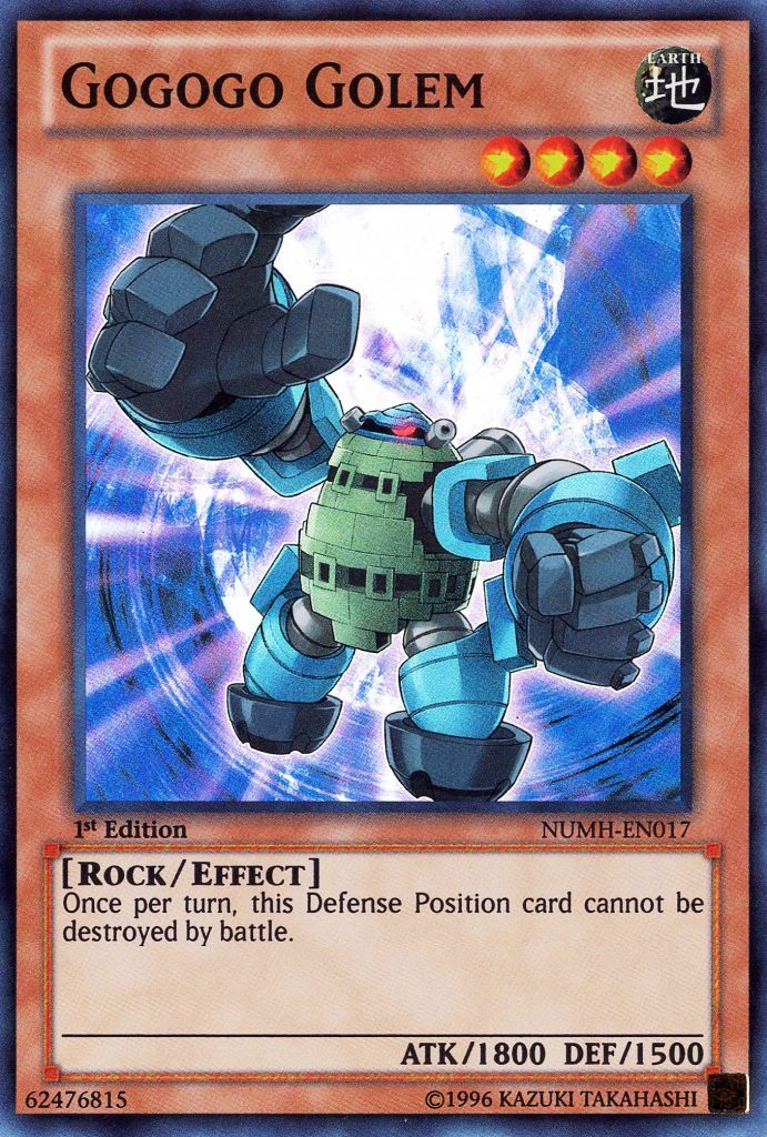 Gogogo Golem [NUMH-EN017] Super Rare | Card Merchant Takapuna