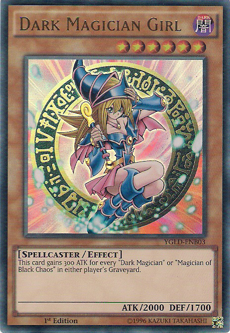 Dark Magician Girl [YGLD-ENB03] Ultra Rare | Card Merchant Takapuna