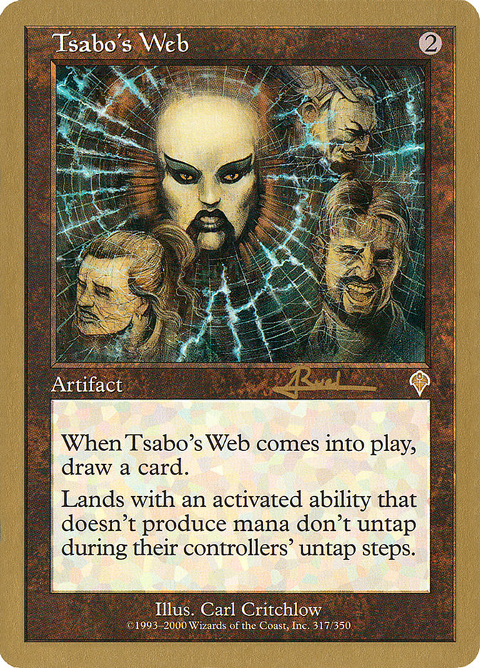 Tsabo's Web (Antoine Ruel) [World Championship Decks 2001] | Card Merchant Takapuna