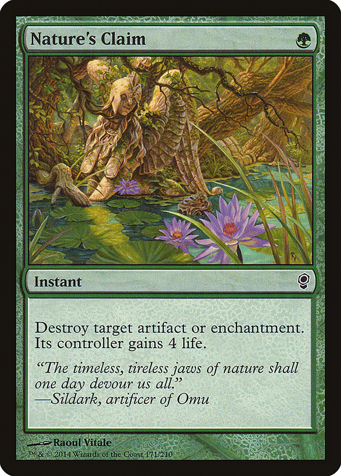 Nature's Claim [Conspiracy] | Card Merchant Takapuna