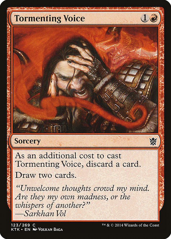 Tormenting Voice [Khans of Tarkir] | Card Merchant Takapuna