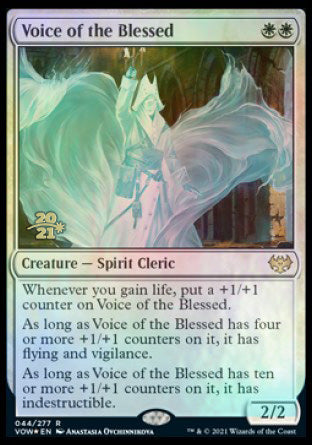 Voice of the Blessed [Innistrad: Crimson Vow Prerelease Promos] | Card Merchant Takapuna