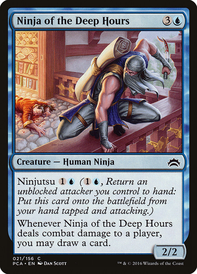 Ninja of the Deep Hours [Planechase Anthology] | Card Merchant Takapuna