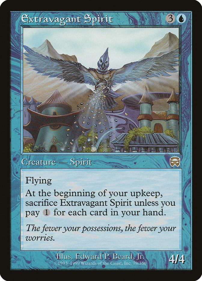 Extravagant Spirit [Mercadian Masques] | Card Merchant Takapuna