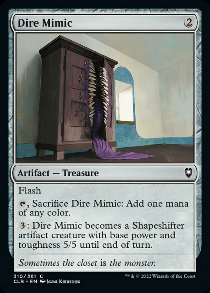 Dire Mimic [Commander Legends: Battle for Baldur's Gate] | Card Merchant Takapuna