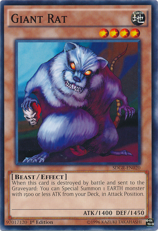 Giant Rat [SDGR-EN020] Common | Card Merchant Takapuna