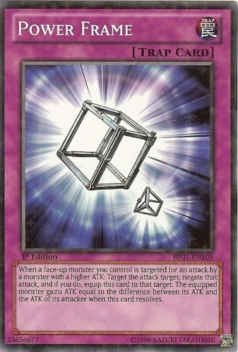 Power Frame [BP01-EN108] Starfoil Rare | Card Merchant Takapuna