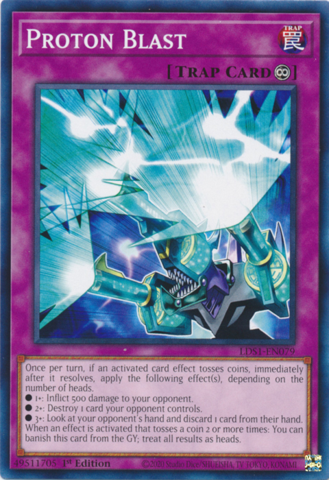 Proton Blast [LDS1-EN079] Common | Card Merchant Takapuna