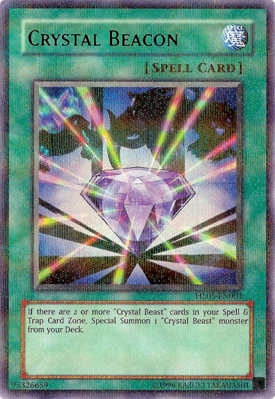 Crystal Beacon [HL05-EN003] Parallel Rare | Card Merchant Takapuna