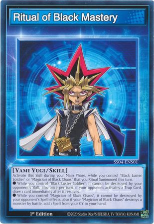 Ritual of Black Mastery [SS04-ENS01] Common | Card Merchant Takapuna