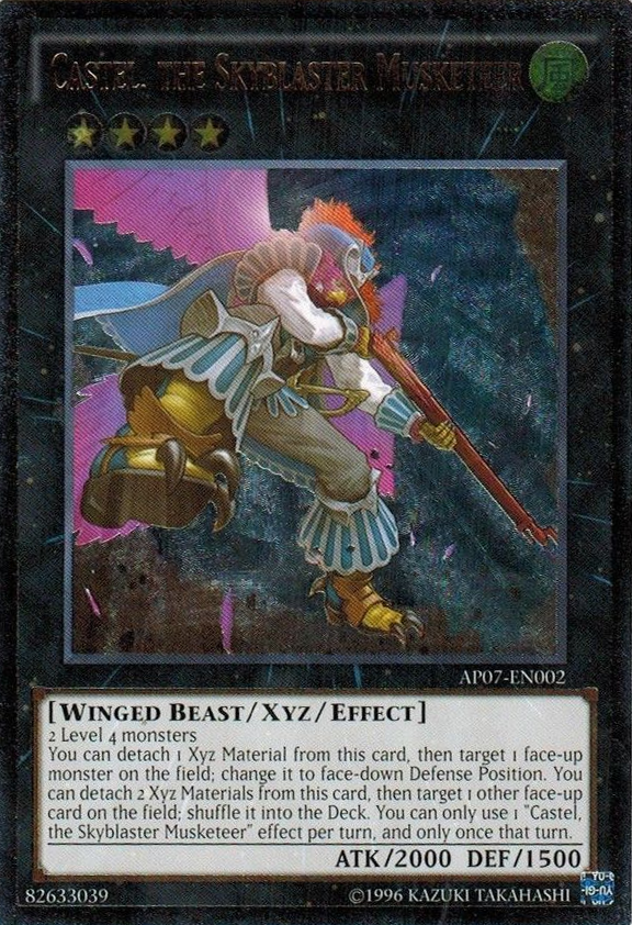 Castel, the Skyblaster Musketeer [AP07-EN002] Ultimate Rare | Card Merchant Takapuna