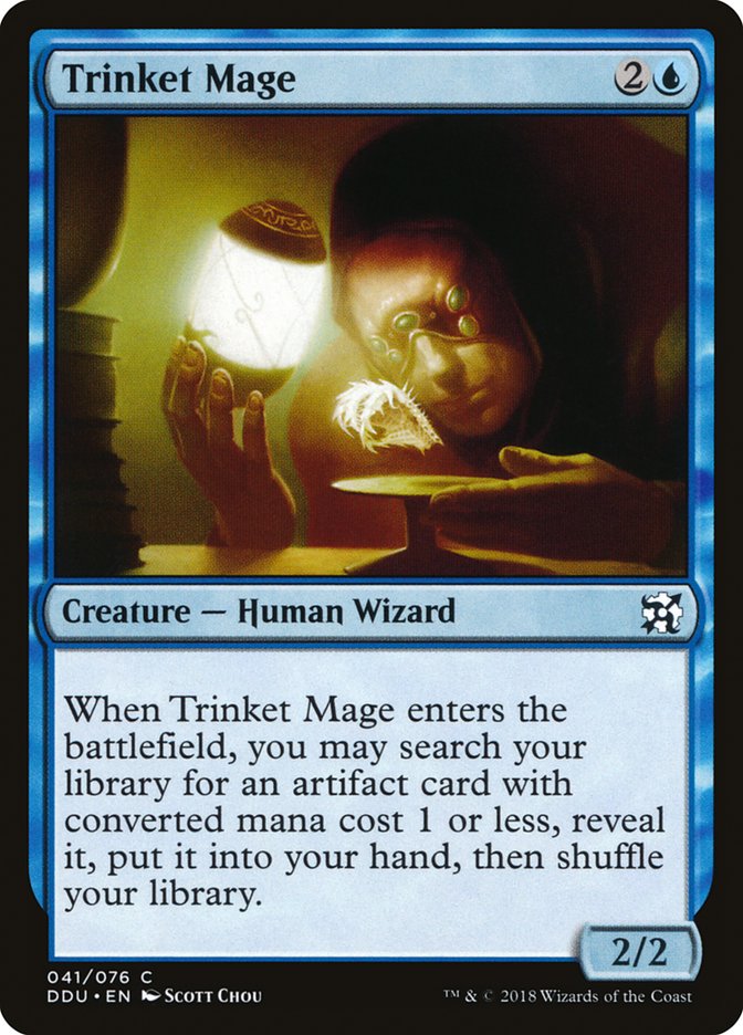 Trinket Mage [Duel Decks: Elves vs. Inventors] | Card Merchant Takapuna