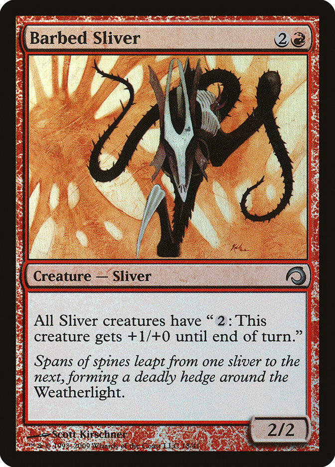 Barbed Sliver [Premium Deck Series: Slivers] | Card Merchant Takapuna