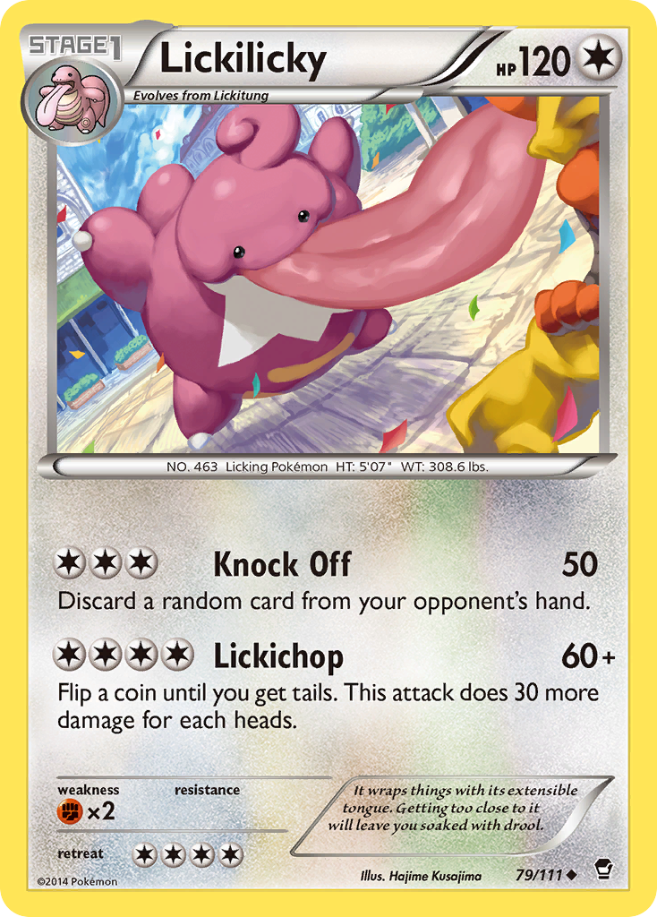 Lickilicky (79/111) [XY: Furious Fists] | Card Merchant Takapuna