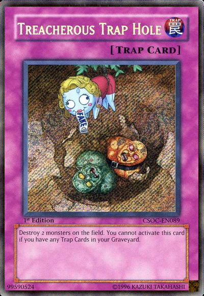 Treacherous Trap Hole [CSOC-EN089] Secret Rare | Card Merchant Takapuna