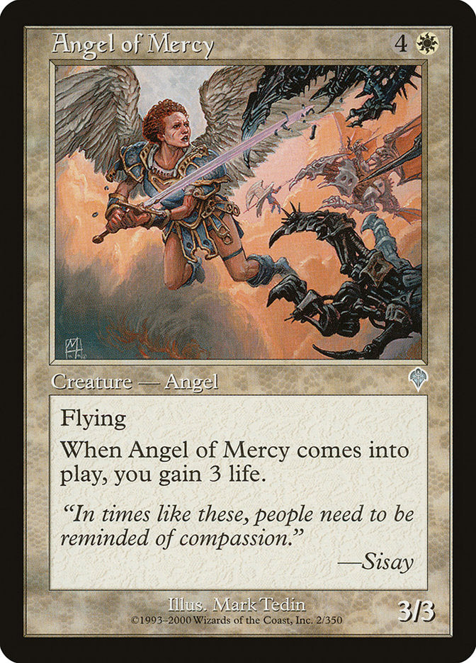 Angel of Mercy [Invasion] | Card Merchant Takapuna