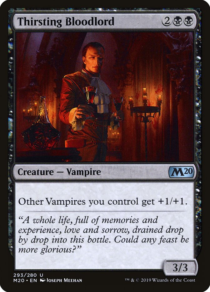 Thirsting Bloodlord [Core Set 2020] | Card Merchant Takapuna