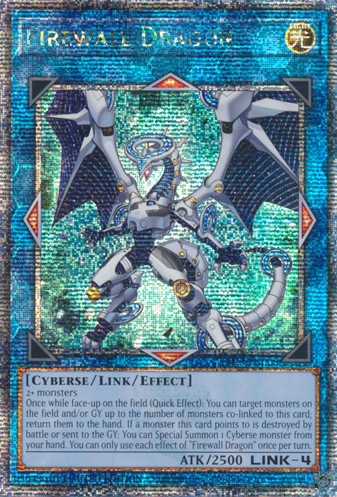 Firewall Dragon [TN23-EN008] Quarter Century Secret Rare | Card Merchant Takapuna