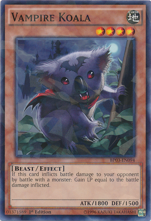 Vampire Koala [BP03-EN094] Shatterfoil Rare | Card Merchant Takapuna