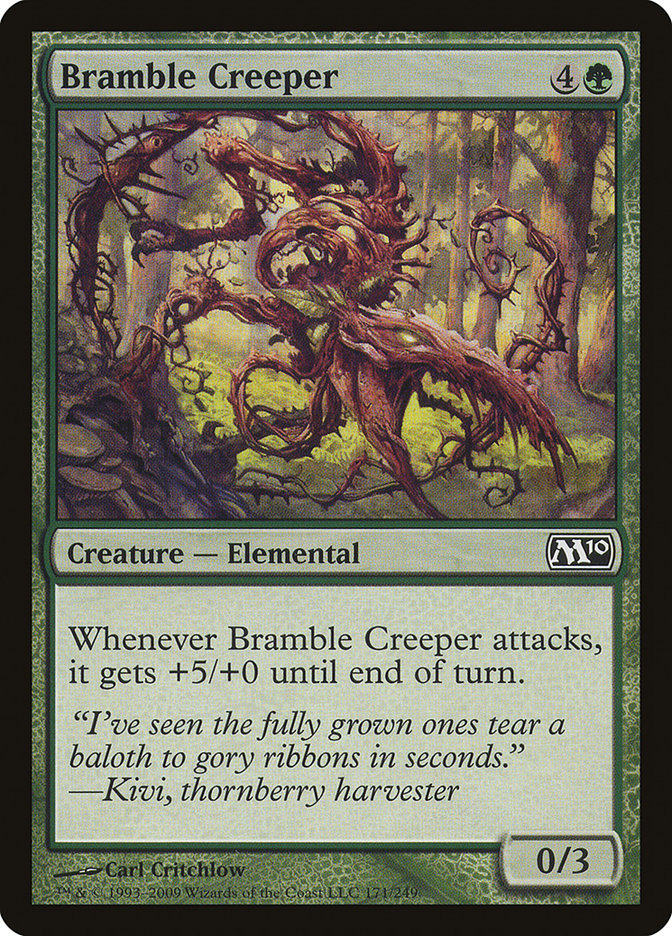 Bramble Creeper [Magic 2010] | Card Merchant Takapuna