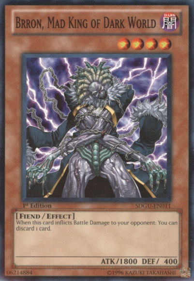 Brron, Mad King of Dark World [SDGU-EN011] Common | Card Merchant Takapuna