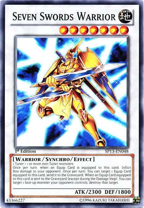 Seven Swords Warrior [SP13-EN048] Common | Card Merchant Takapuna