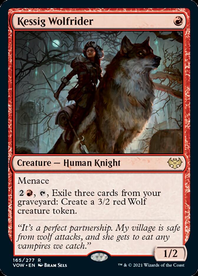 Kessig Wolfrider [Innistrad: Crimson Vow] | Card Merchant Takapuna