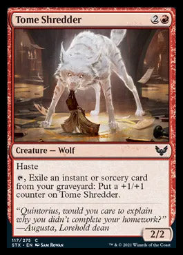 Tome Shredder [Strixhaven: School of Mages] | Card Merchant Takapuna