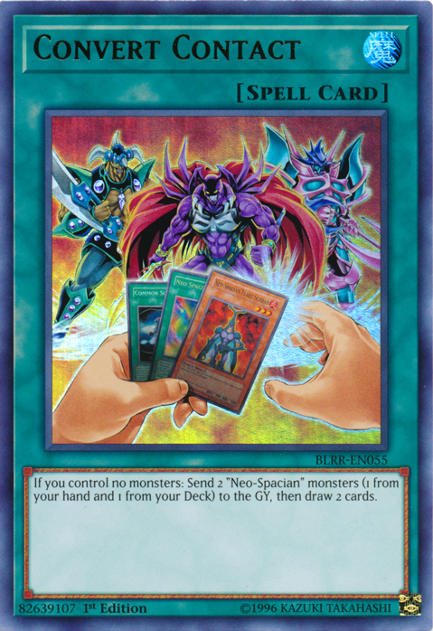 Convert Contact [BLRR-EN055] Ultra Rare | Card Merchant Takapuna