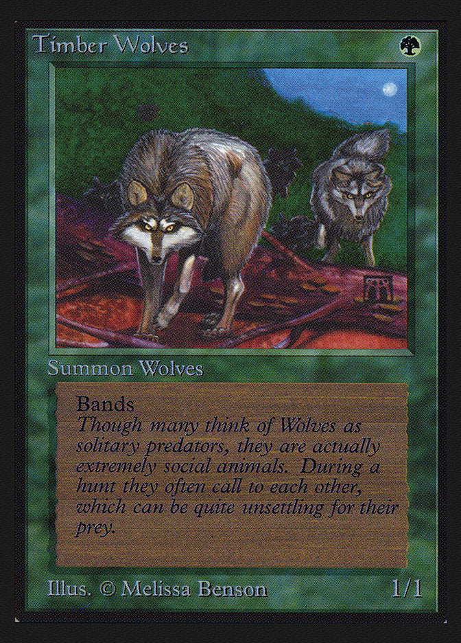 Timber Wolves [International Collectors' Edition] | Card Merchant Takapuna