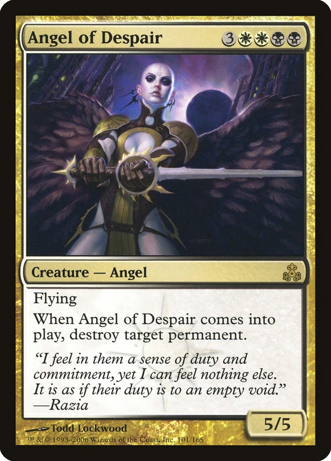 Angel of Despair [Guildpact] | Card Merchant Takapuna