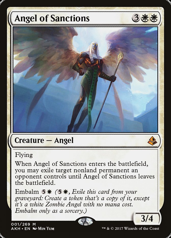 Angel of Sanctions [Amonkhet] | Card Merchant Takapuna