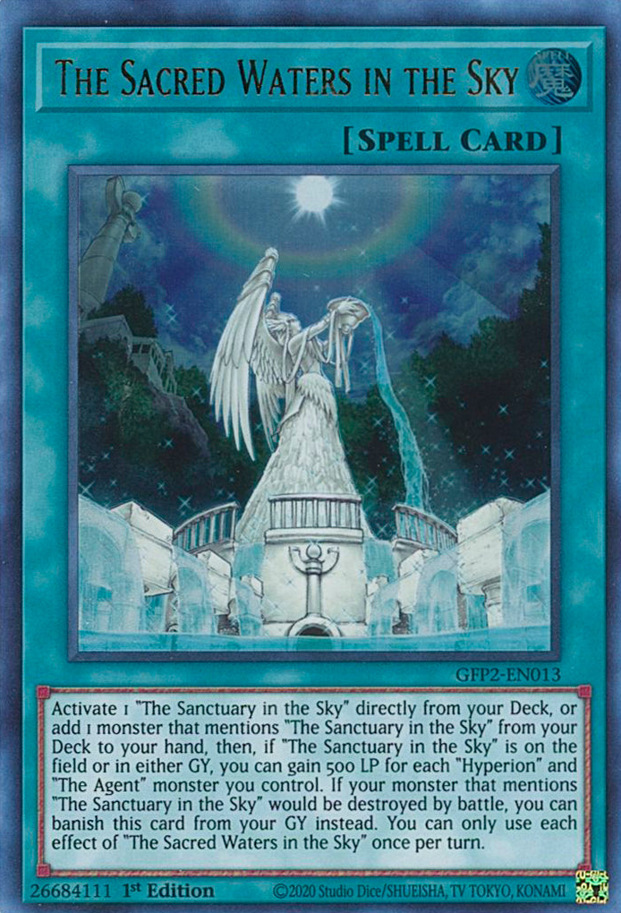 The Sacred Waters in the Sky [GFP2-EN013] Ultra Rare | Card Merchant Takapuna