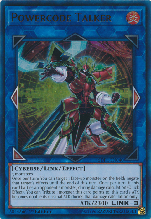 Powercode Talker [SDPL-EN040] Ultra Rare | Card Merchant Takapuna